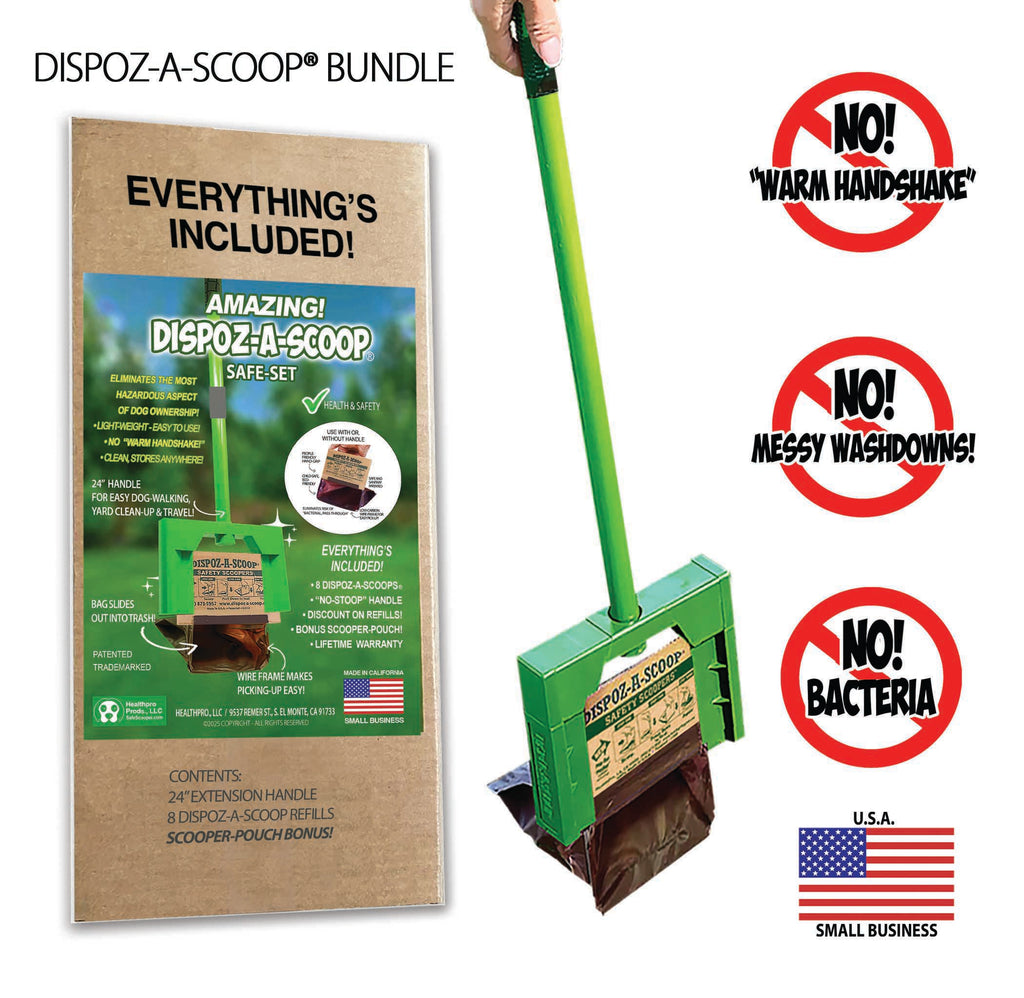 Dispoz-A-Scoop® No Touch! No Mess! No Odor!