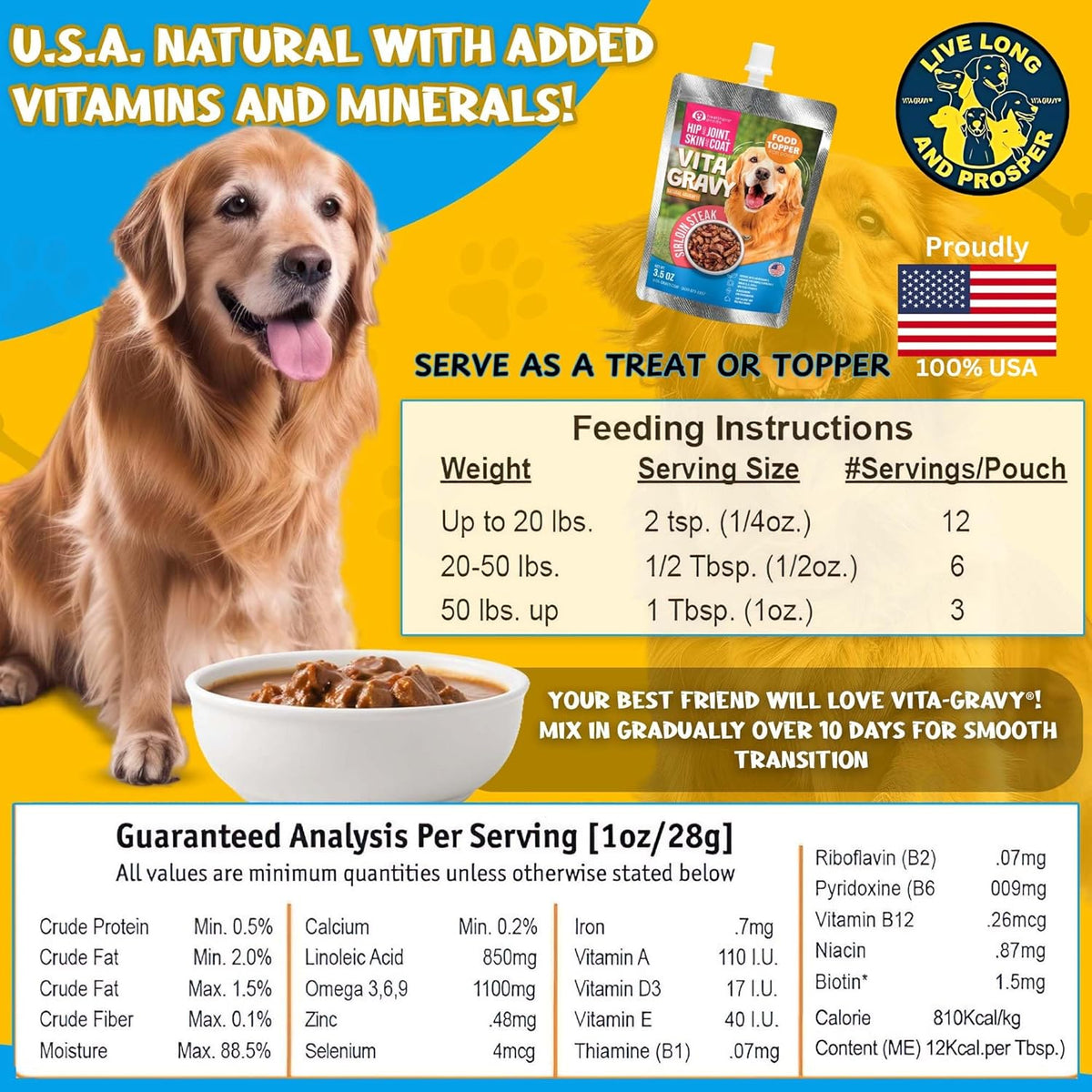 Vita-Gravy® Dog Food Topper